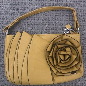 Valentino garavani yellow floral purse